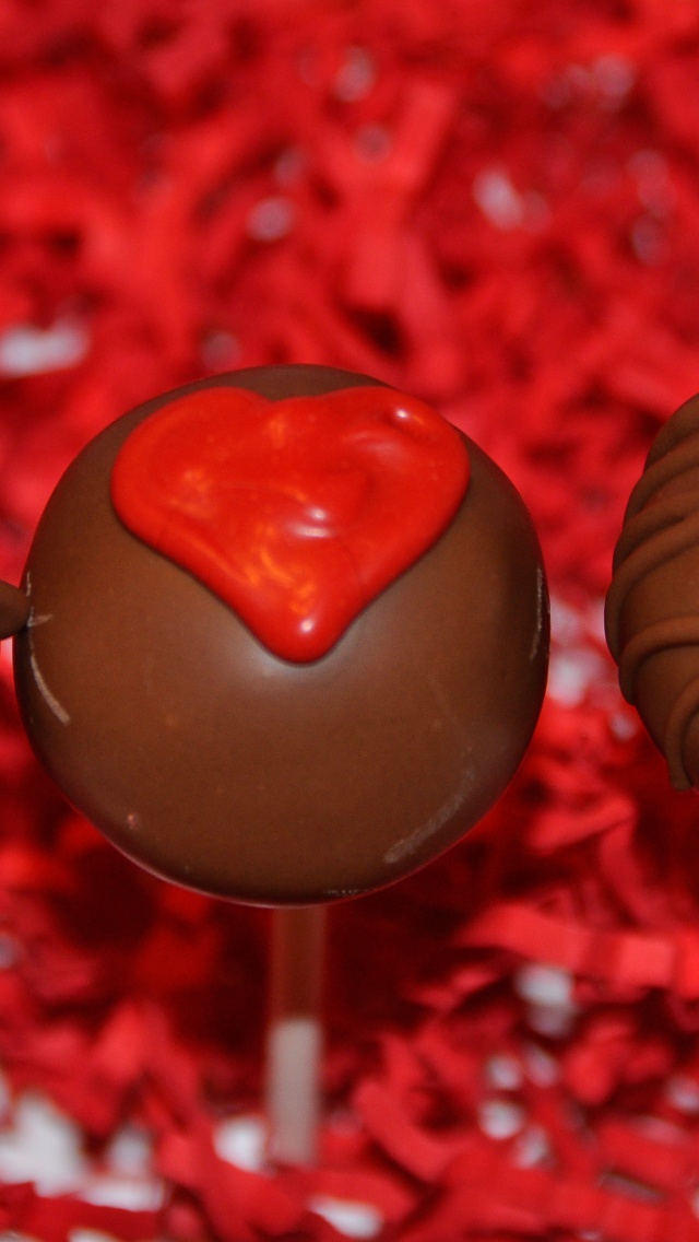 Valentines Day Chocolate Pops