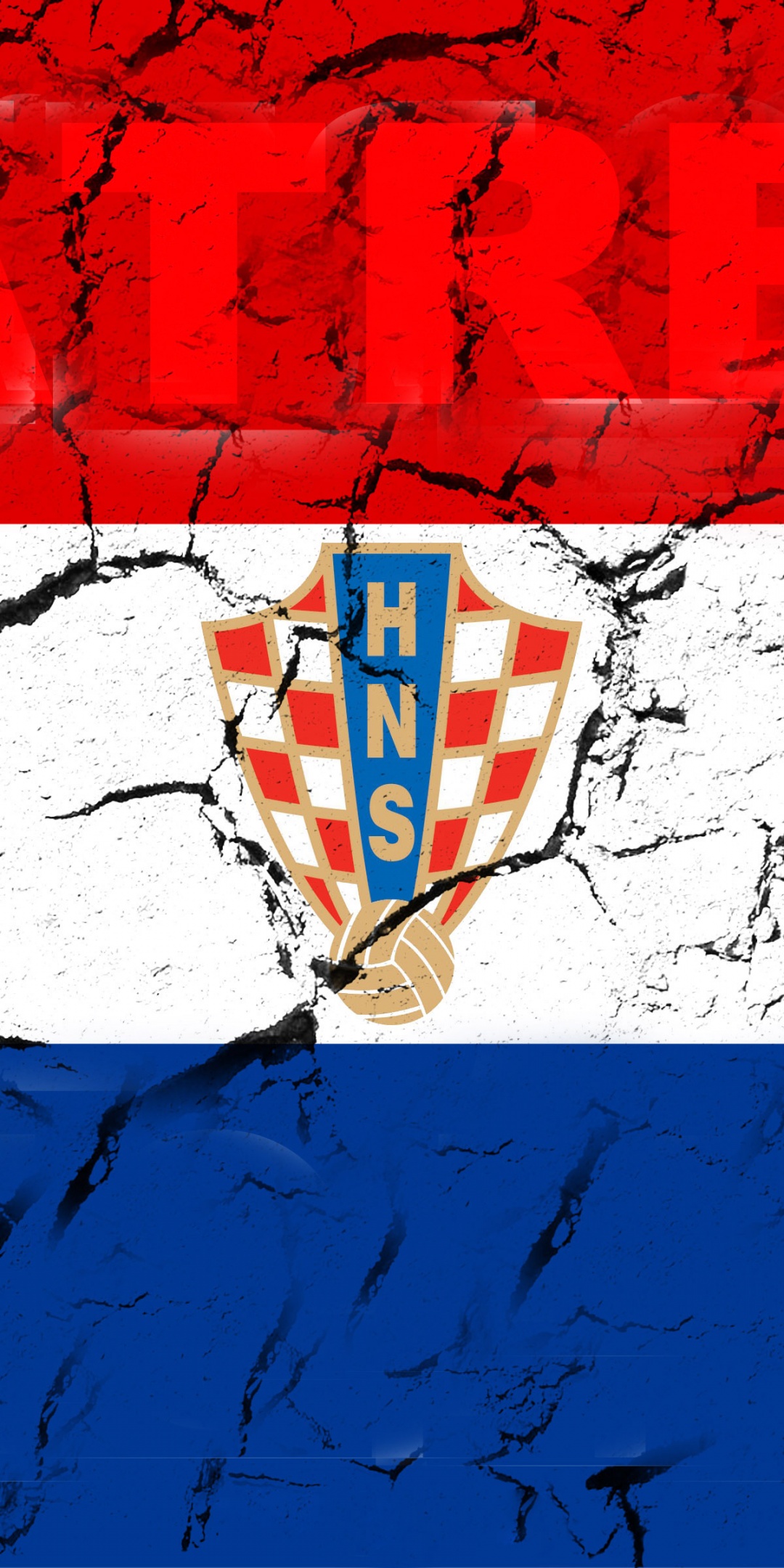 Vatreni Croatia Football Crest Logo