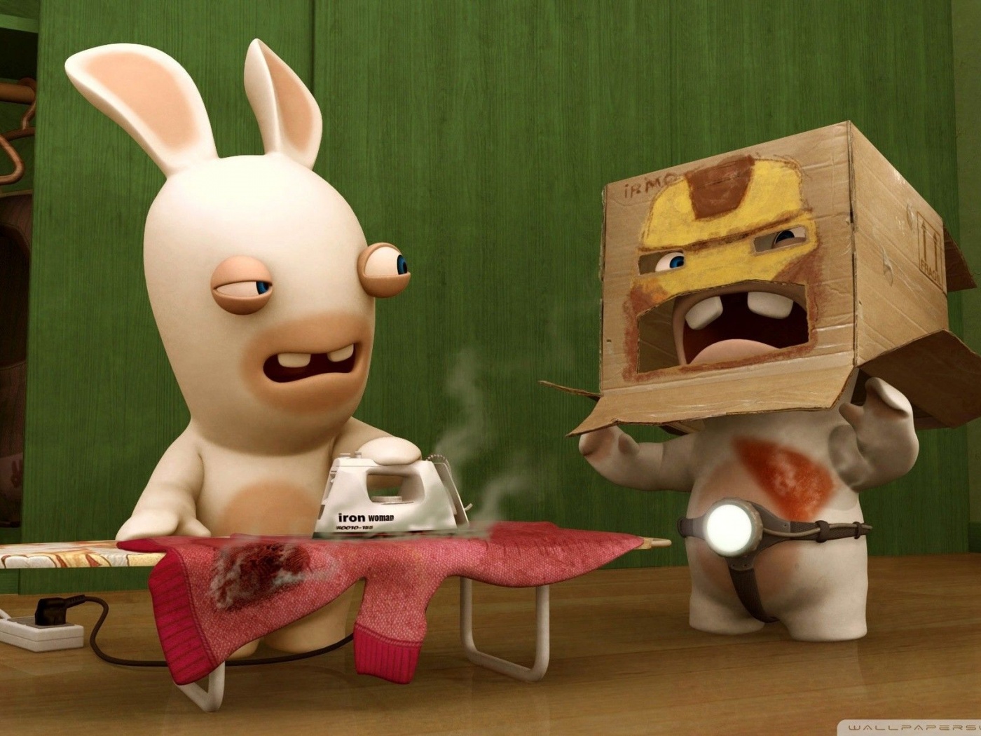 Video Games Funny Rayman Raving Rabbids