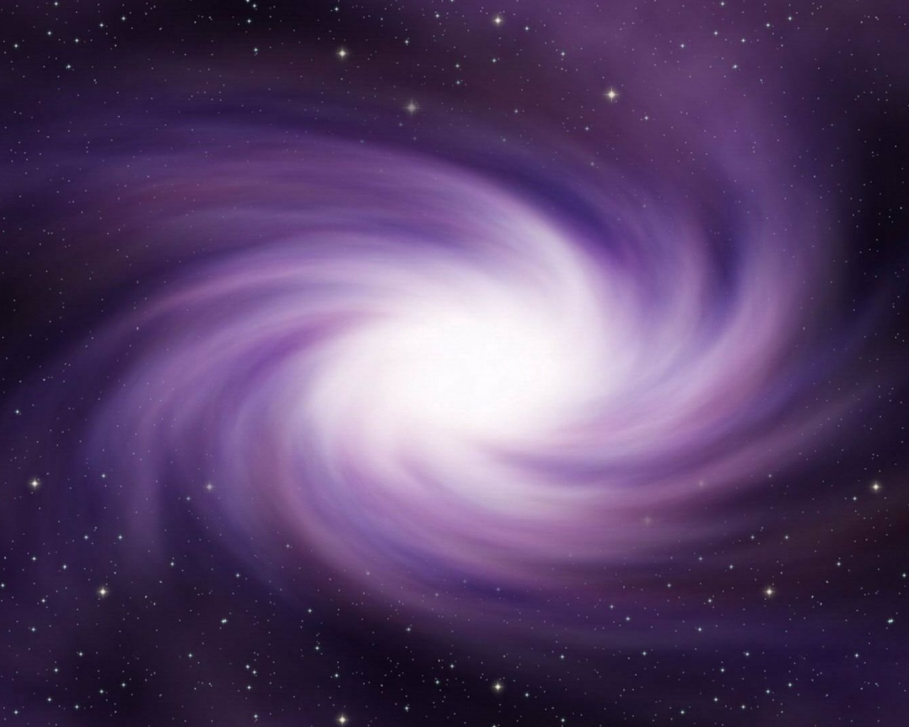 Violet Space Galaxy