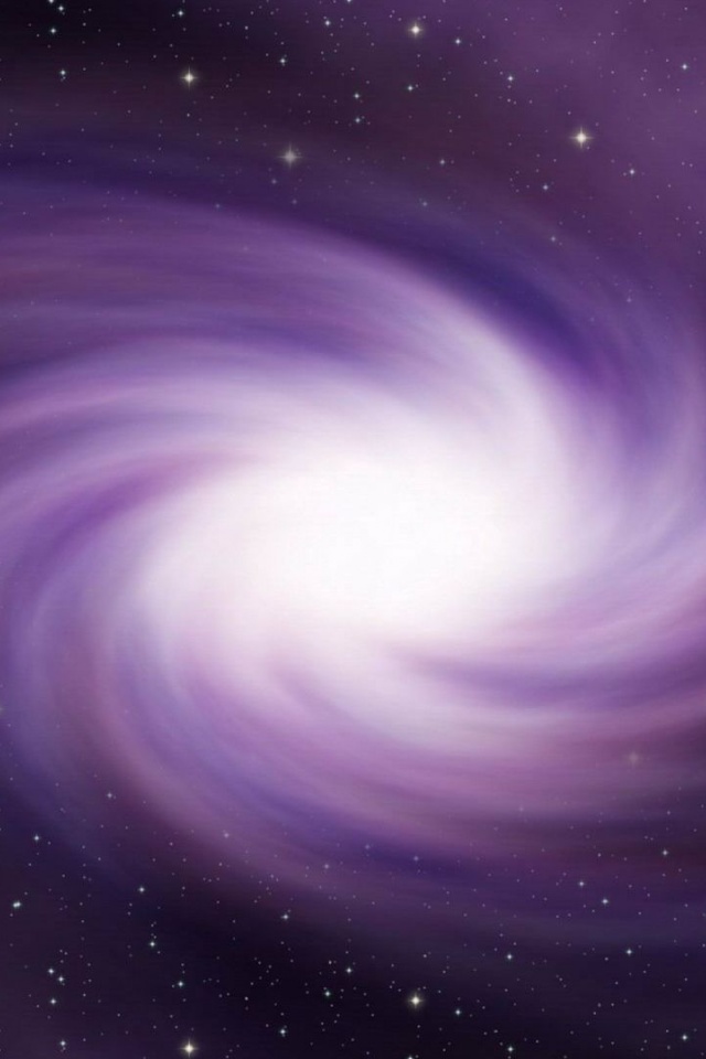 Violet Space Galaxy