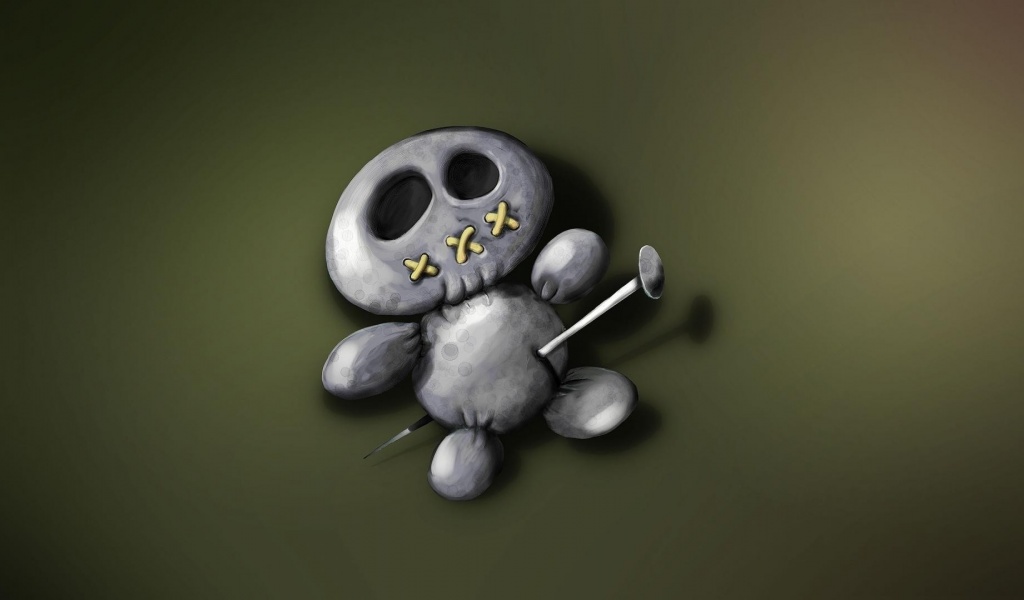 Voodoo Doll Toy Scary