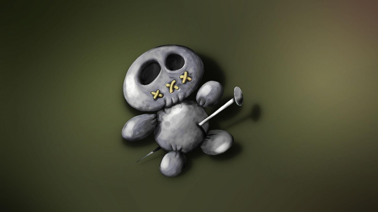 Voodoo Doll Toy Scary