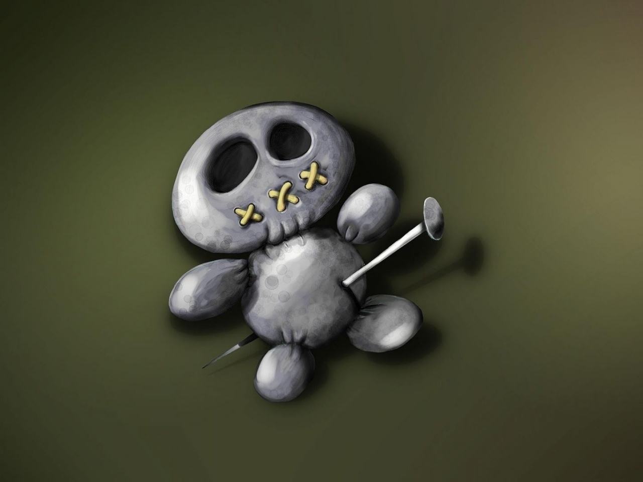 Voodoo Doll Toy Scary