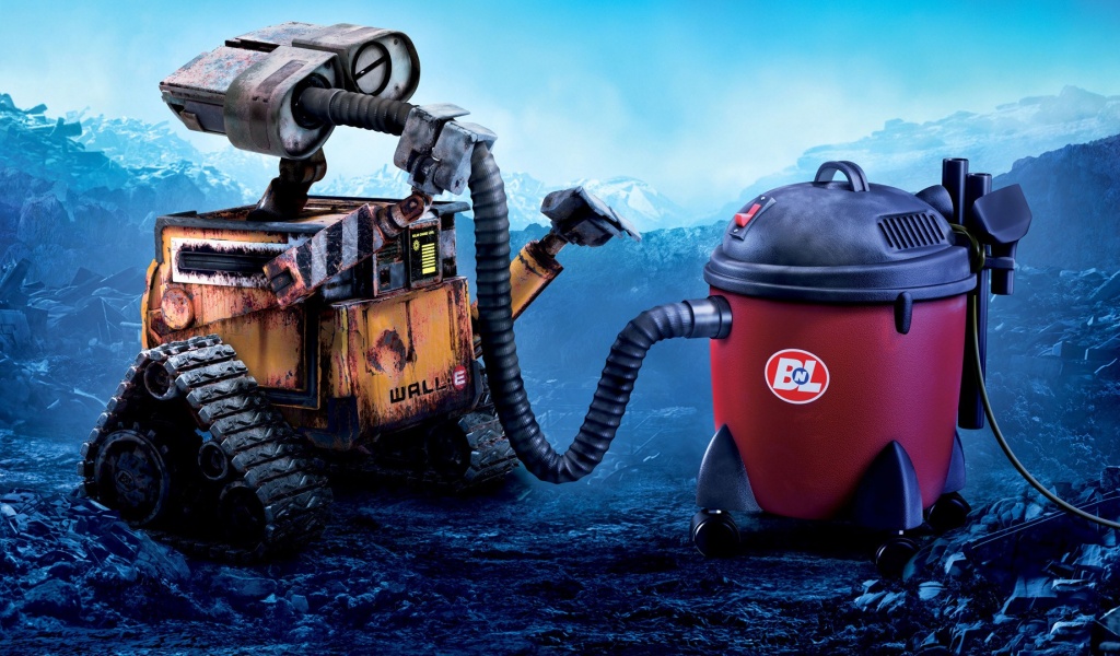 Wall E Robot Vacuum Cleaner Funny