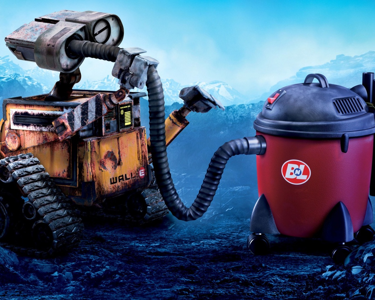 Wall E Robot Vacuum Cleaner Funny