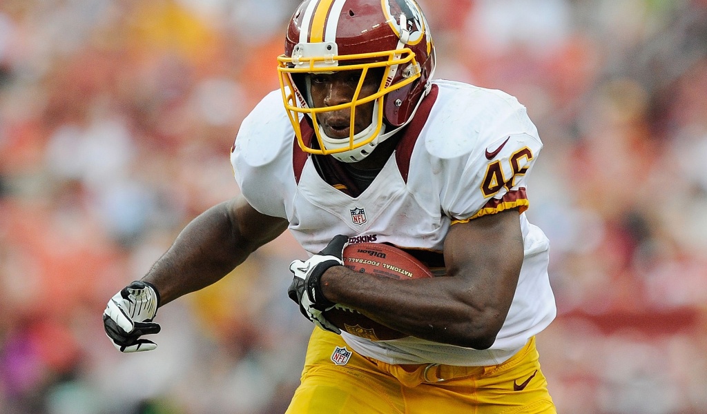 Washington Redskins American Professional Football Alfred Morris