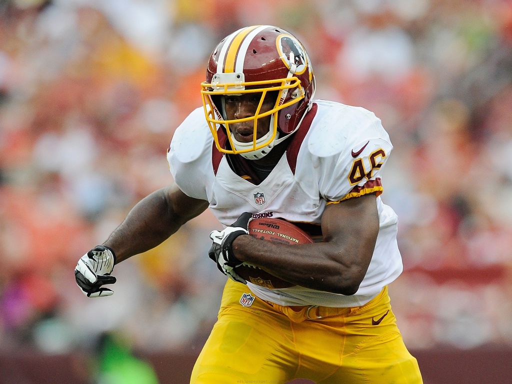 Washington Redskins American Professional Football Alfred Morris