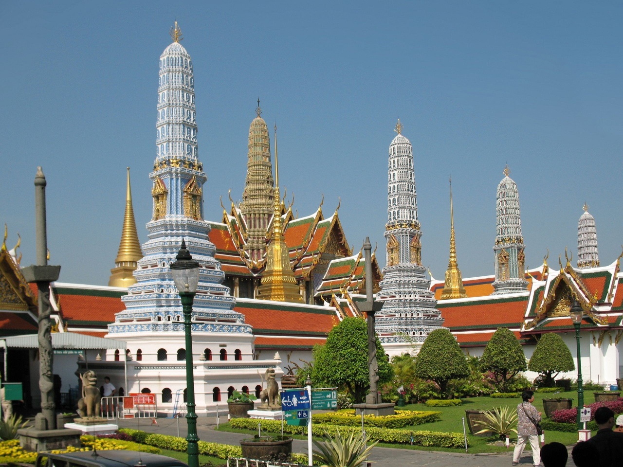 Wat Phra Kaeo Phra Nakhon Bangkok Thailand