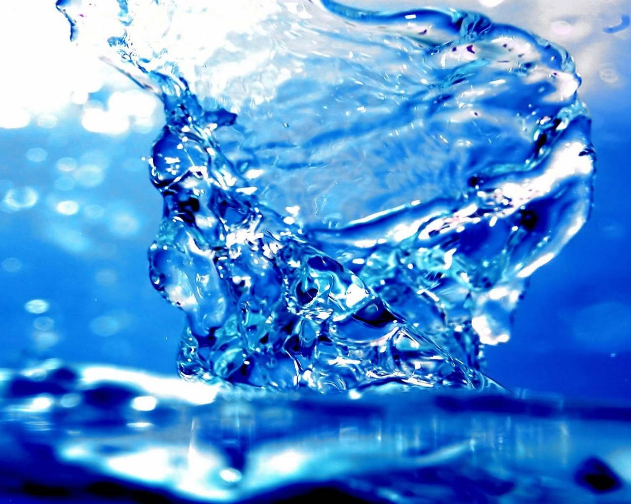 Water Blue Background
