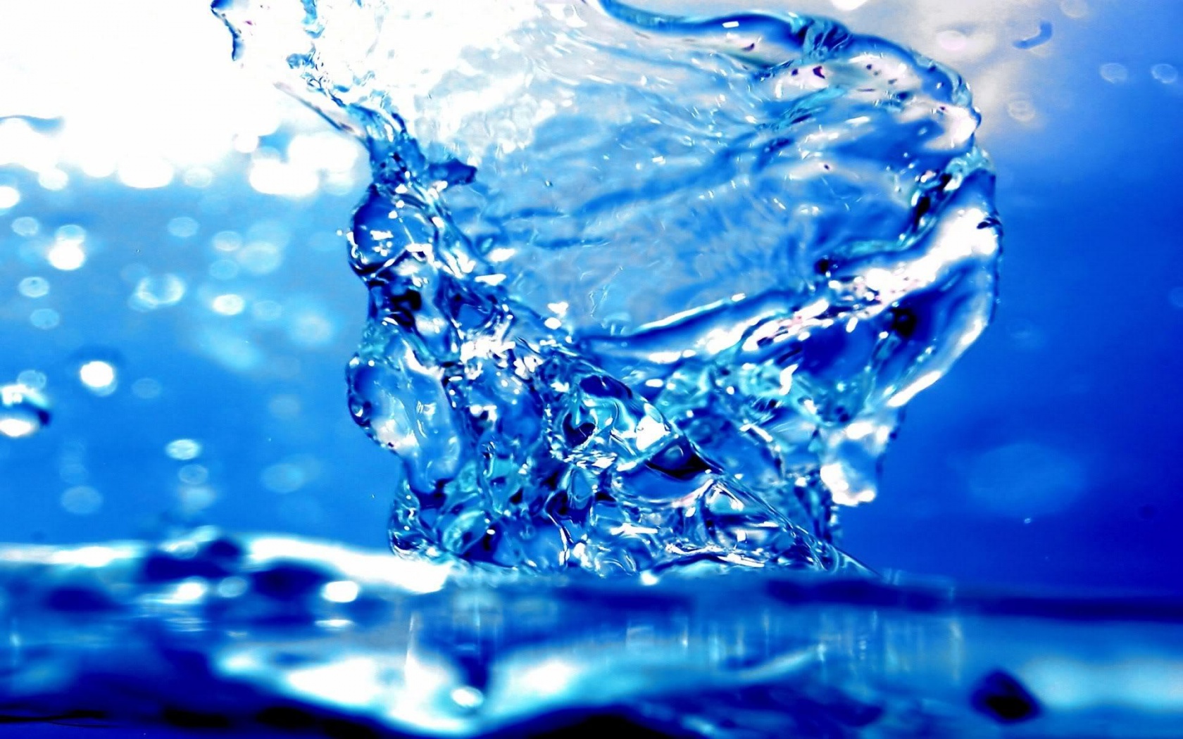 Water Blue Background