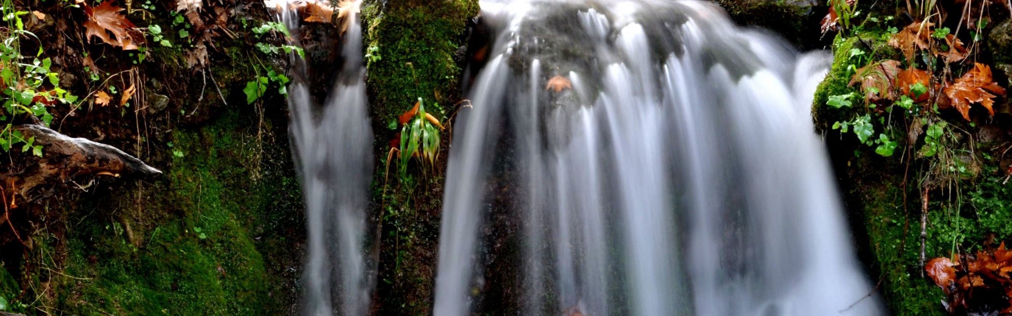 Waterfalls Thessaly Greece Nature Landscapes