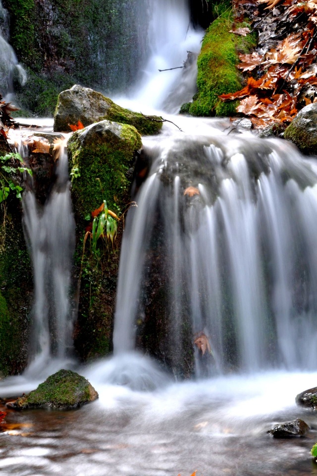 Waterfalls Thessaly Greece Nature Landscapes