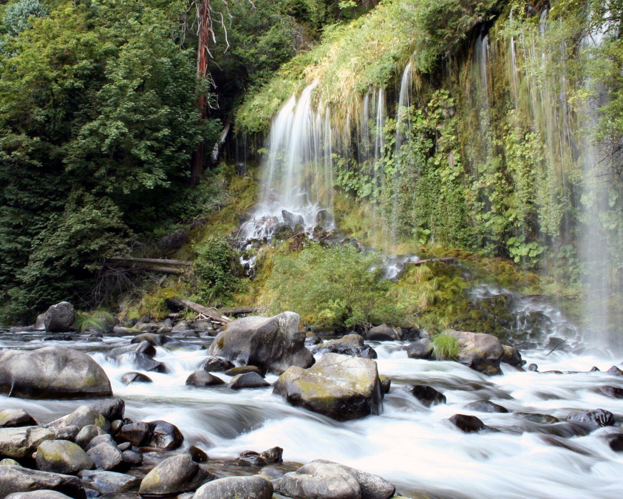 Waterfalls Water Nature