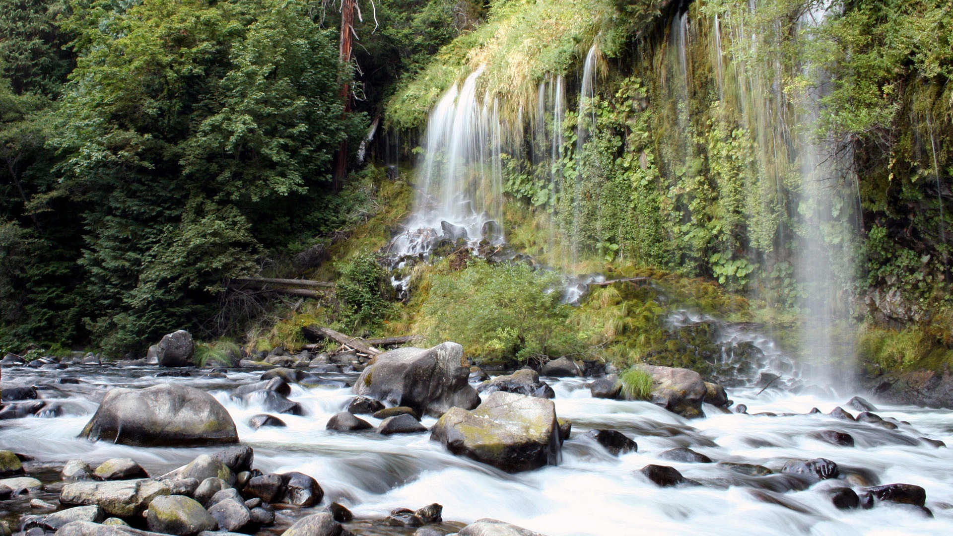 Waterfalls Water Nature