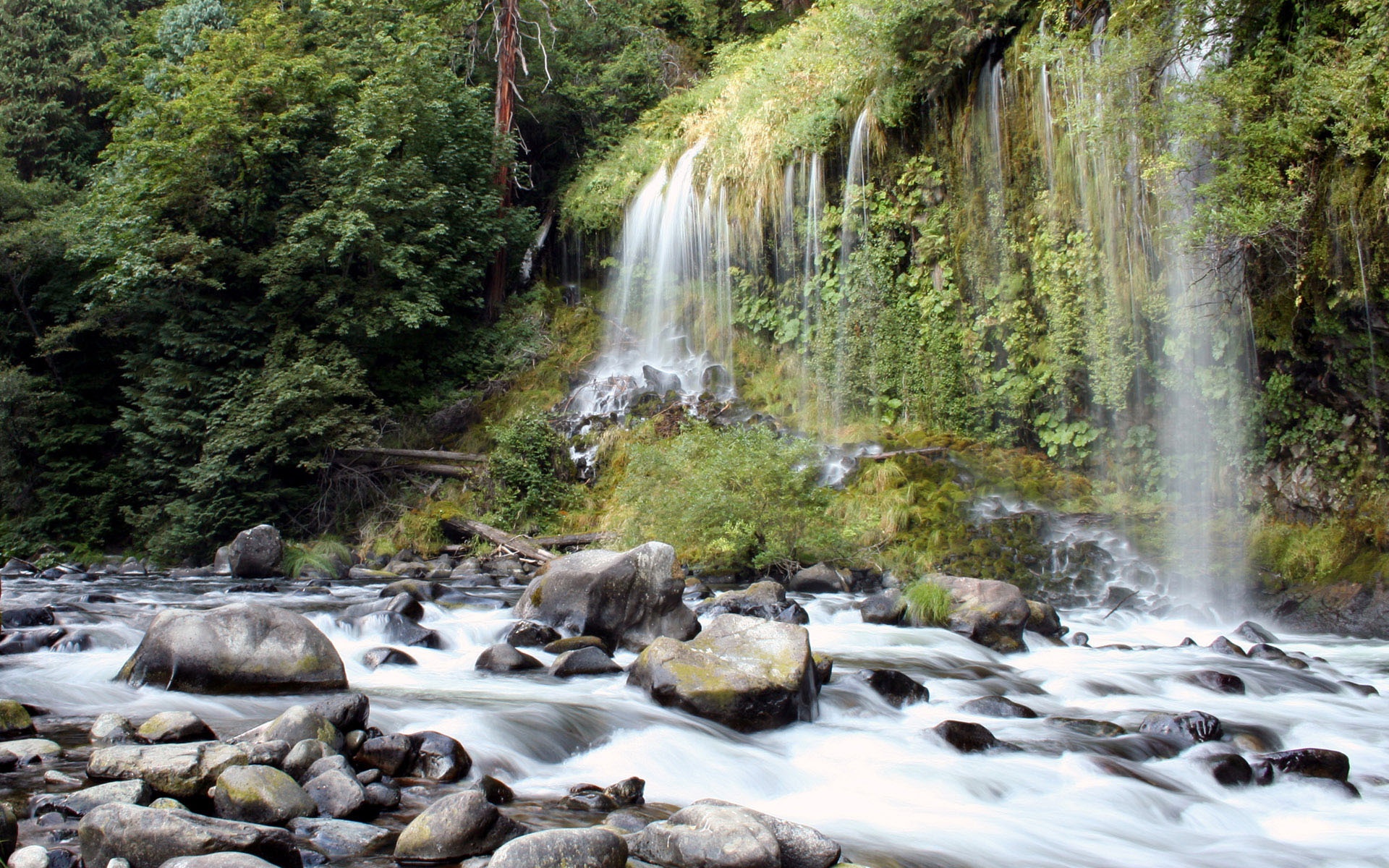 Waterfalls Water Nature