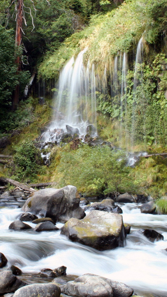 Waterfalls Water Nature