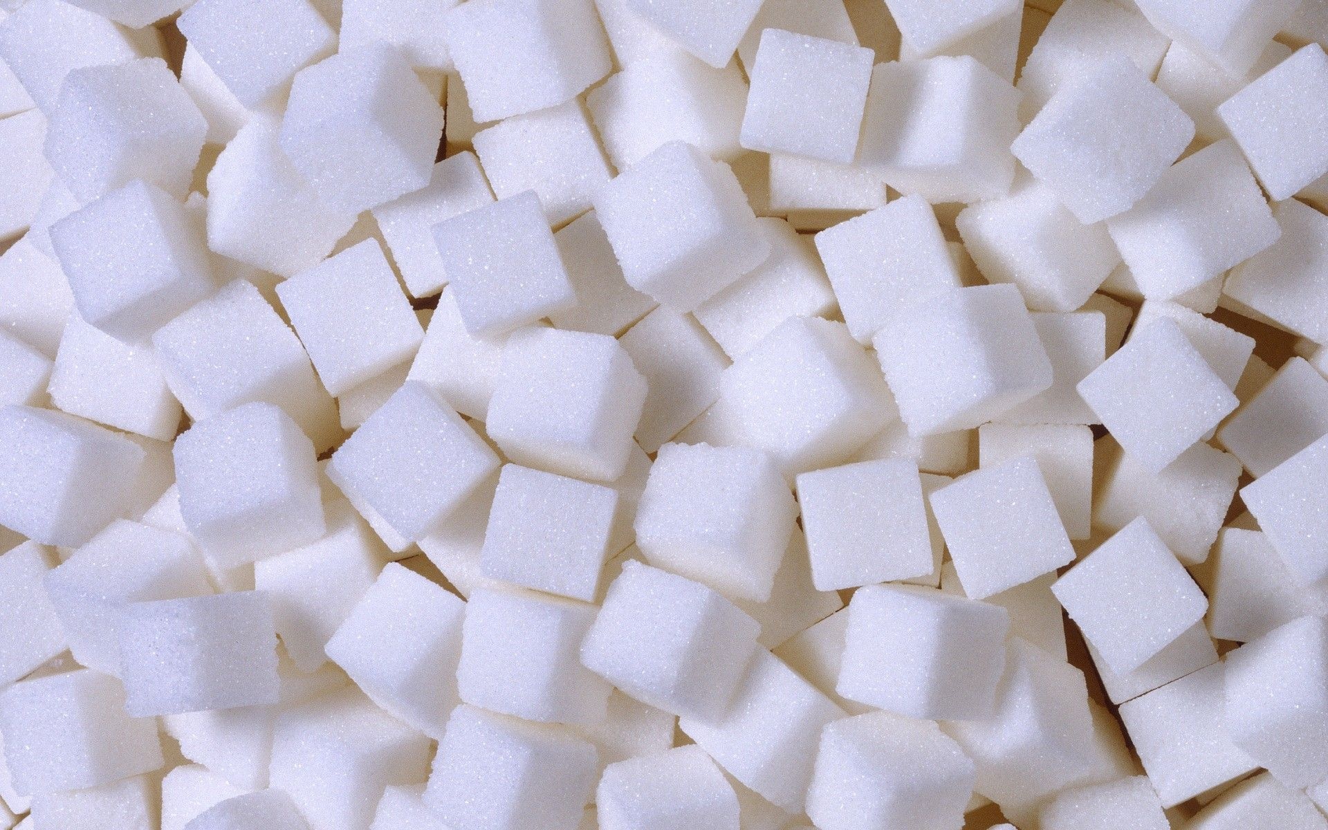 White Food Sugar Cubes