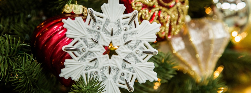 White Snowflake Christmas Tree