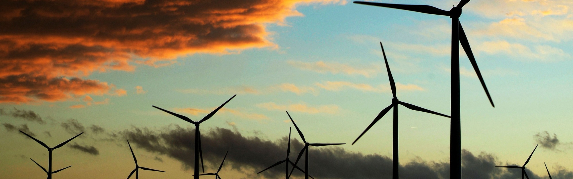 Windmill Engine In The Evening