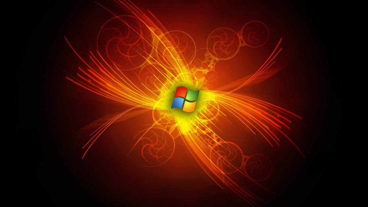 Windows 7 Computer Vector