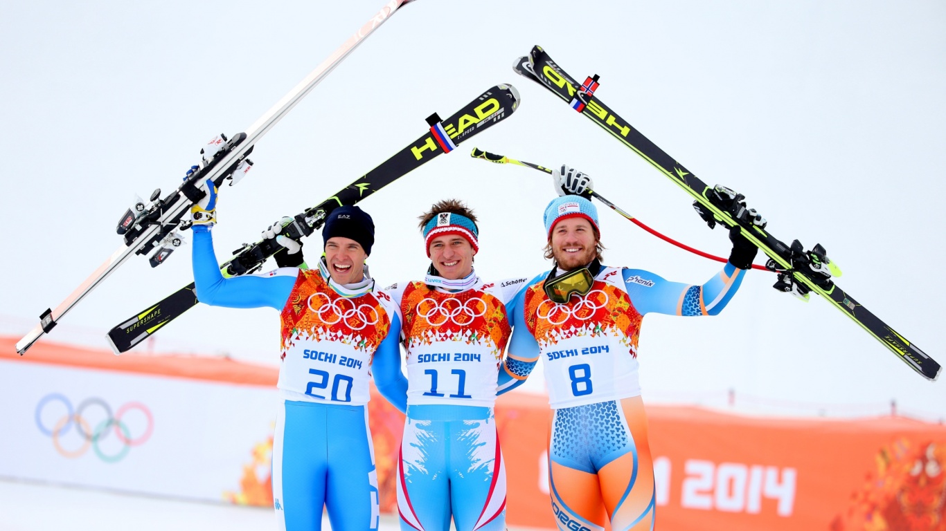 Winners In Alpine Skiing Sochi 2014