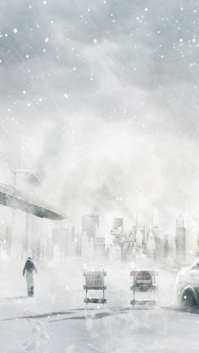 Winter Cityscapes Post-apocalyptic