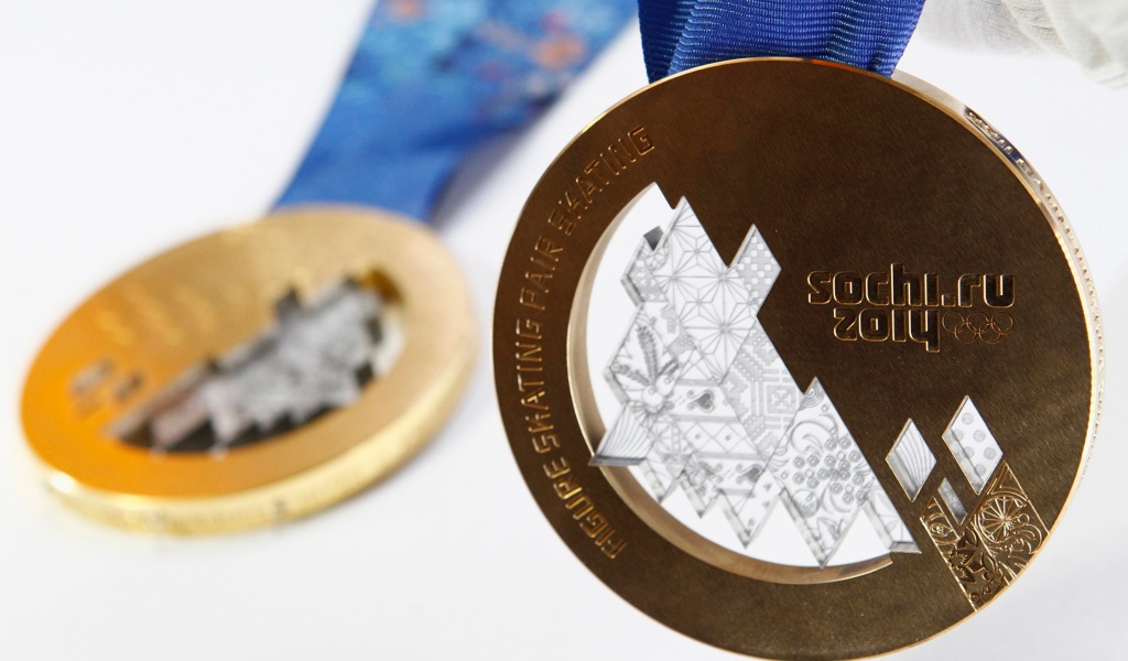 Winter Olympic Medals Sochi 2014