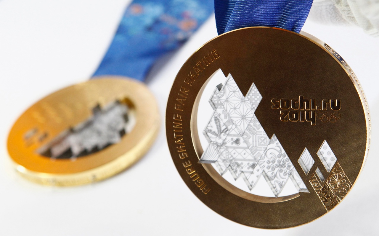 Winter Olympic Medals Sochi 2014