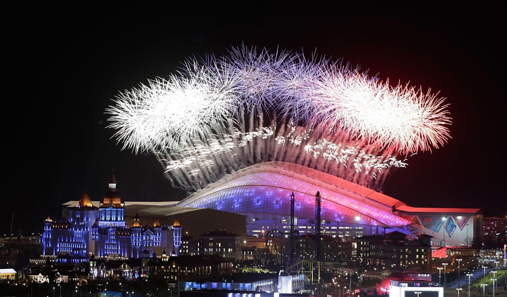 Winter Olympics Sochi 2014 Fireworks