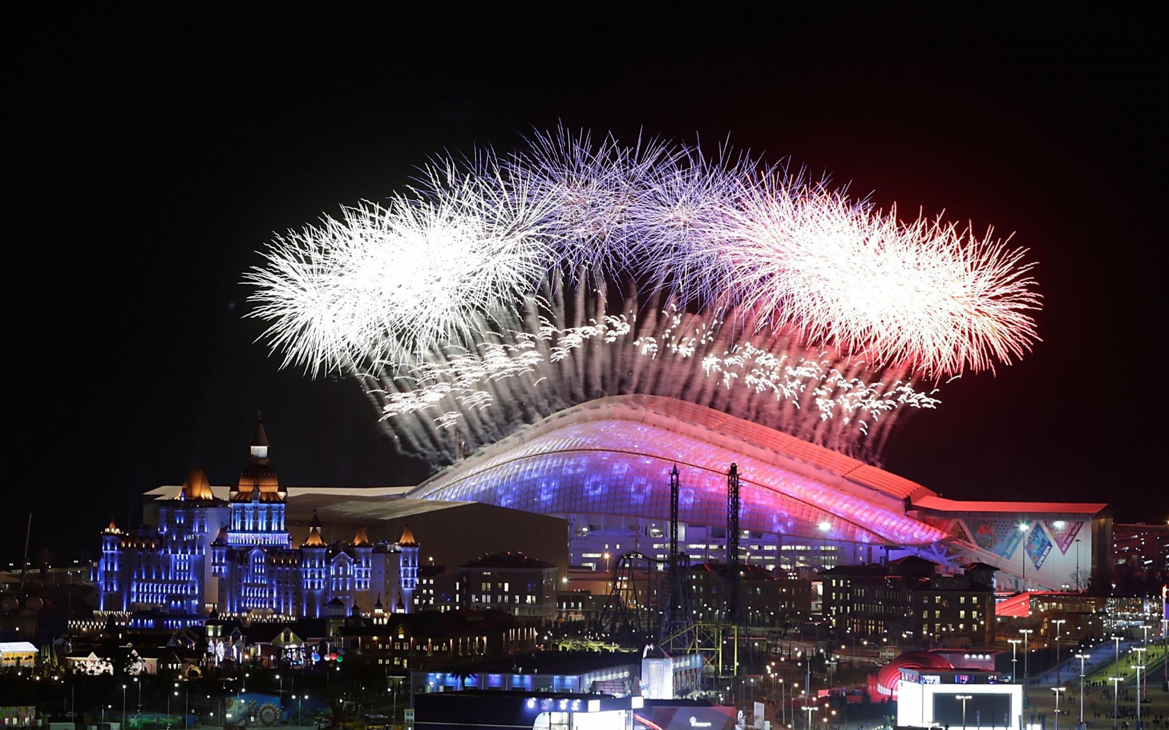 Winter Olympics Sochi 2014 Fireworks