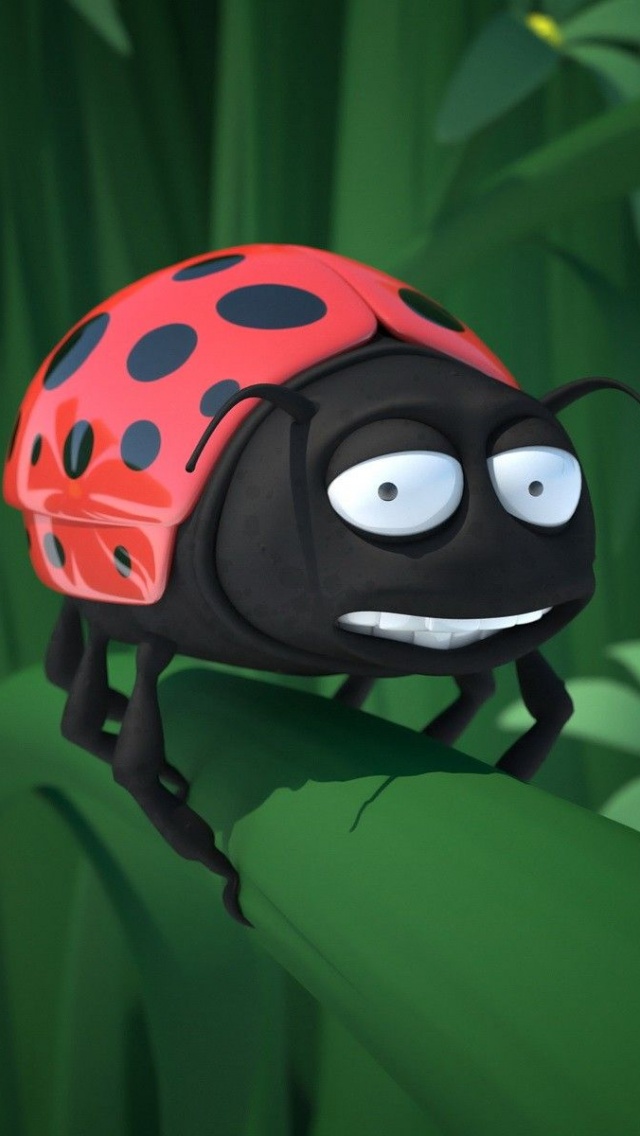 Women Fantasy Digital Cgi Funny Bug Ladybirds