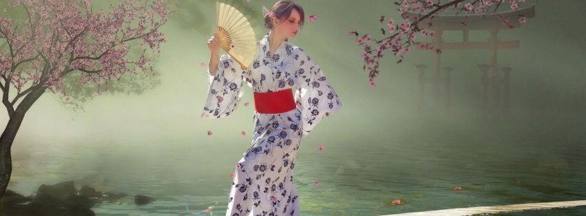 Women Funny Kimono Koi