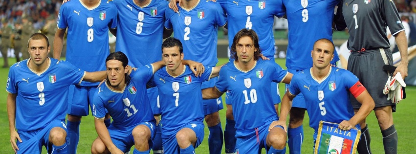 World Cup Italy National Football Team Blue Jersey