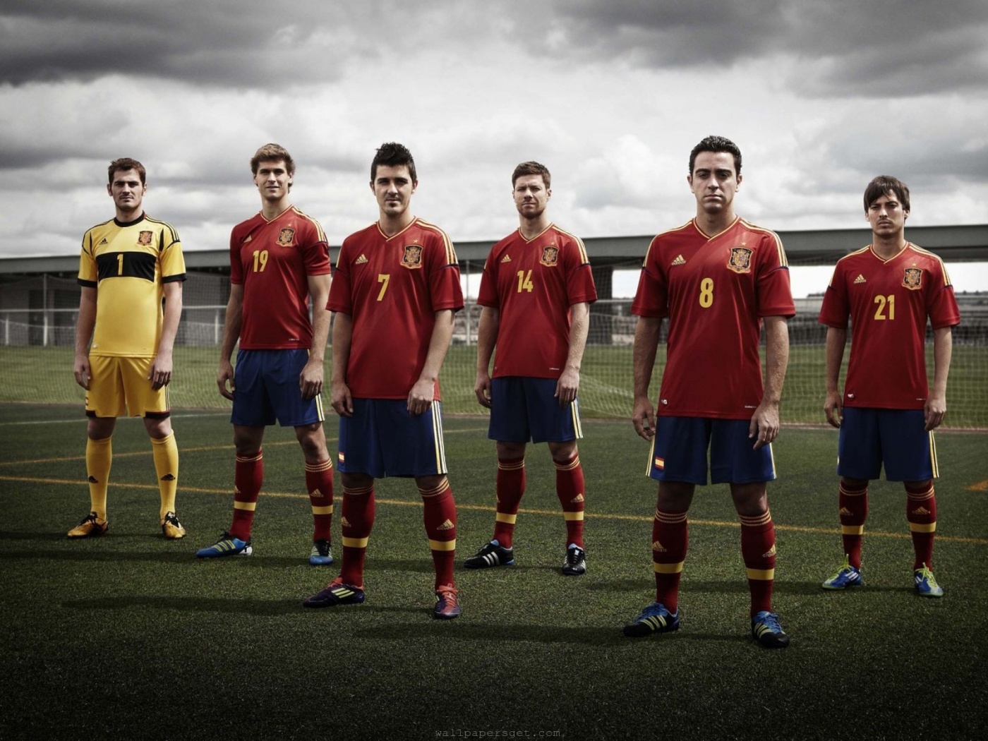 World Cup Spain National Football Team David Silva Ramos Jordi Alba Fernando Torres And Juan Mata