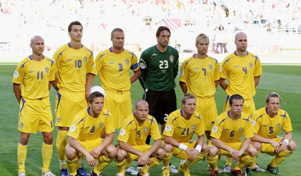 World Cup Sweden National Football Team Players