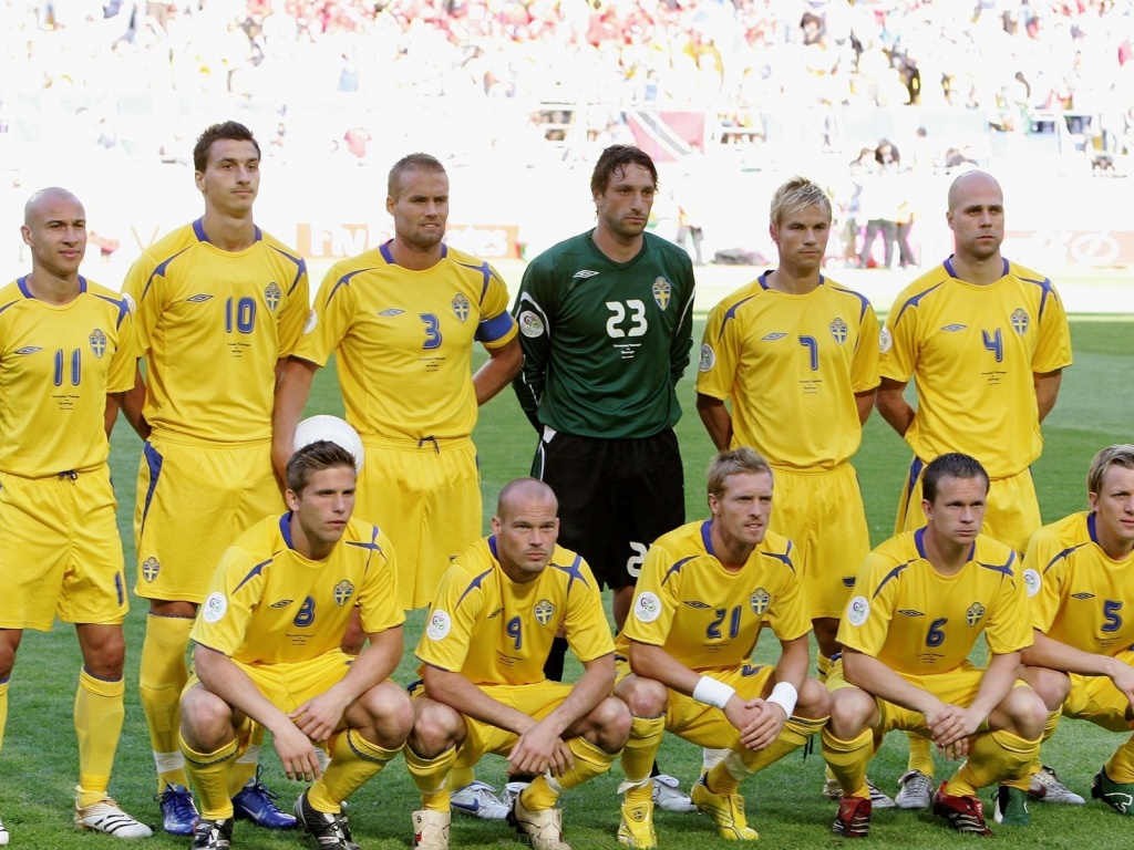 World Cup Sweden National Football Team Players