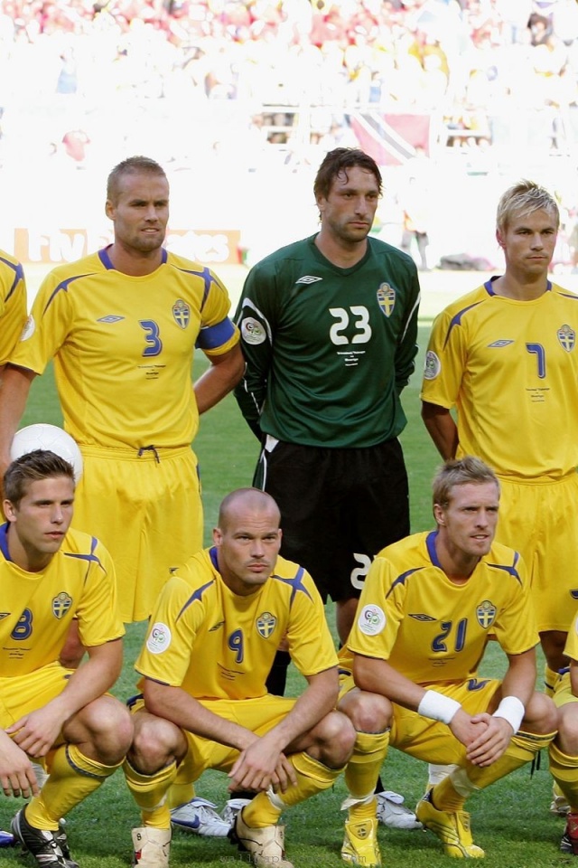 World Cup Sweden National Football Team Players