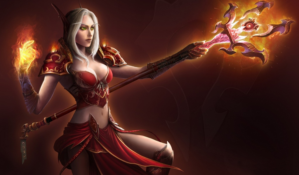 World Of Warcraft Wow Blood Elf Elf Mage