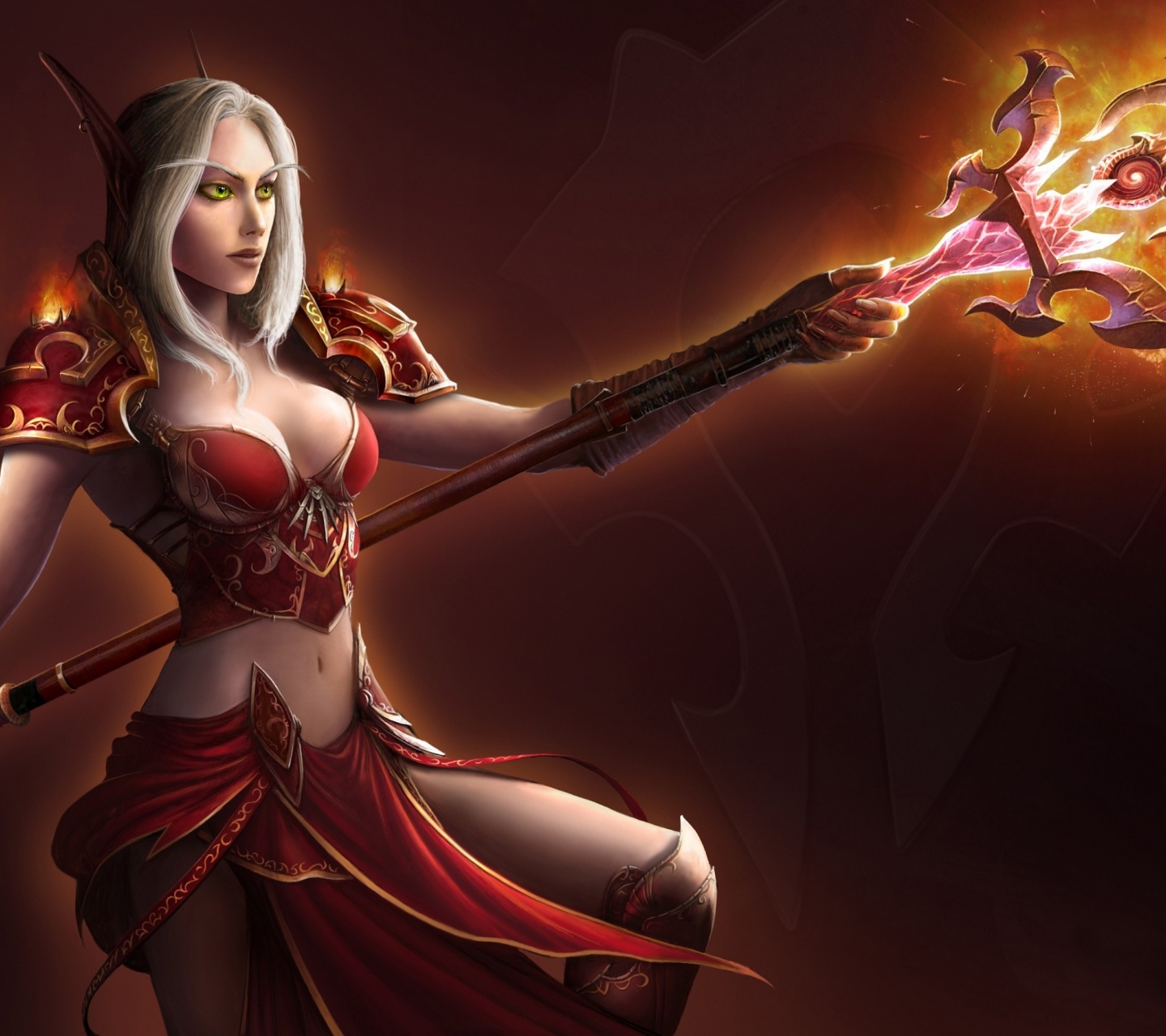 World Of Warcraft Wow Blood Elf Elf Mage