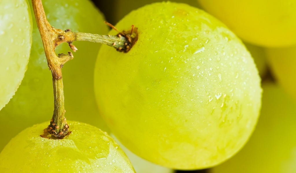 Yellow Fruits Food Grapes