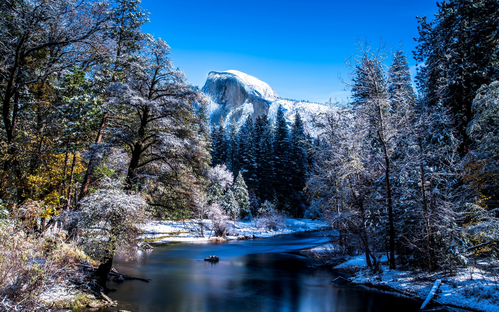 Yosemite National Park In Winter