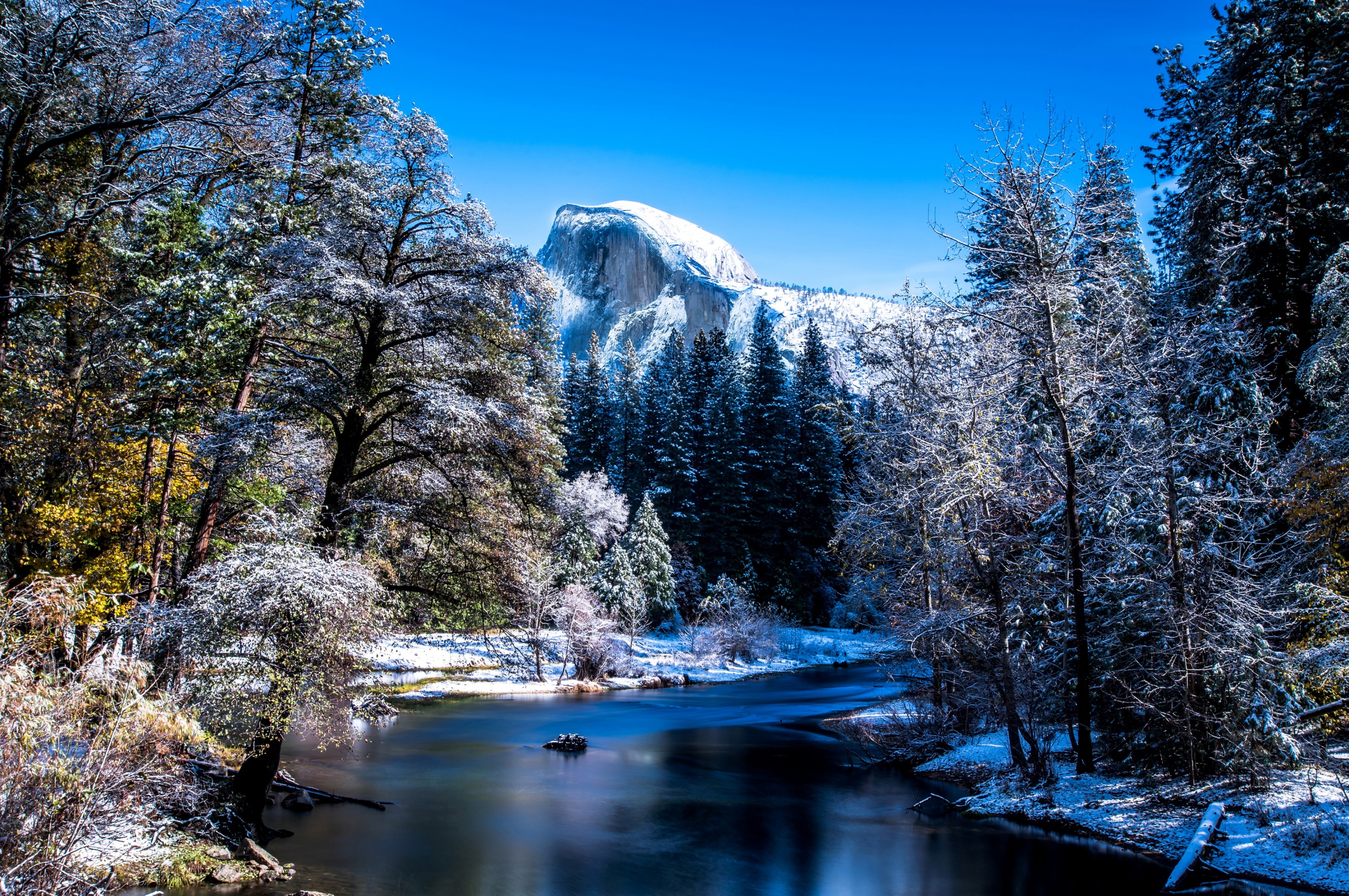 Yosemite National Park In Winter