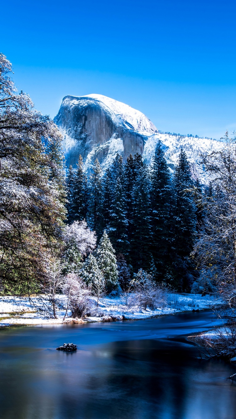 Yosemite National Park In Winter