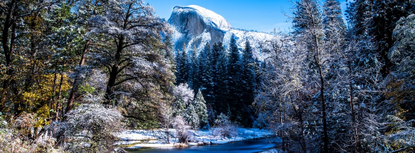 Yosemite National Park In Winter