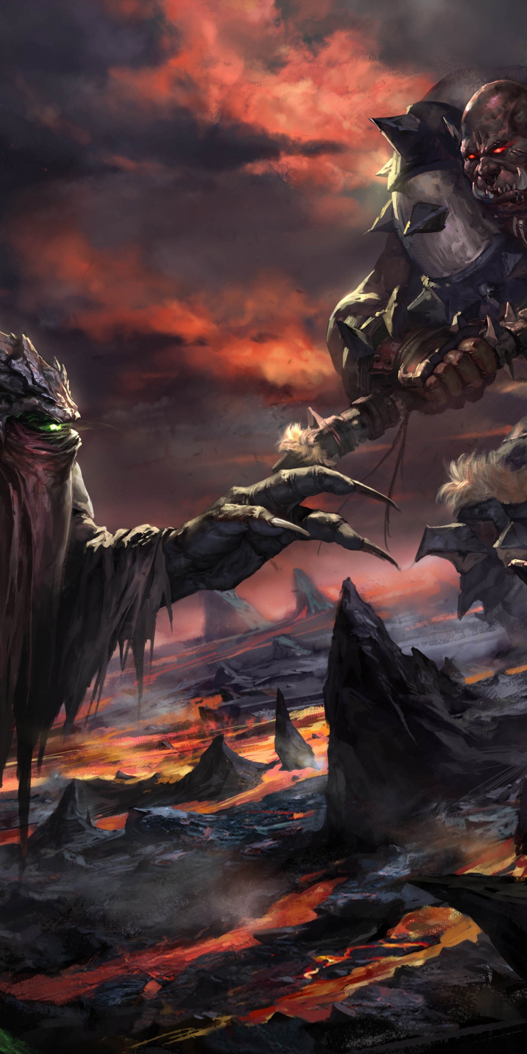 Zeratul Vs Orc - Artwork