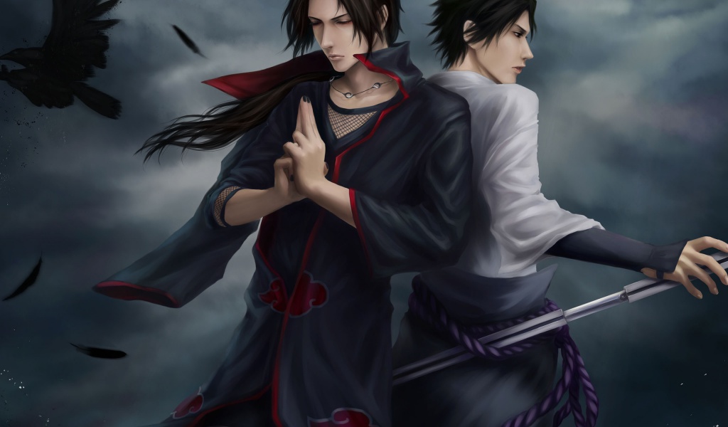 Zetsuai 89 Naruto Uchiha Itachi Sasuke Katana