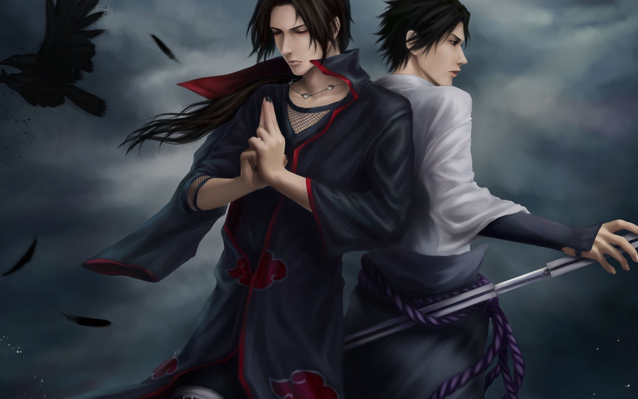 Zetsuai 89 Naruto Uchiha Itachi Sasuke Katana