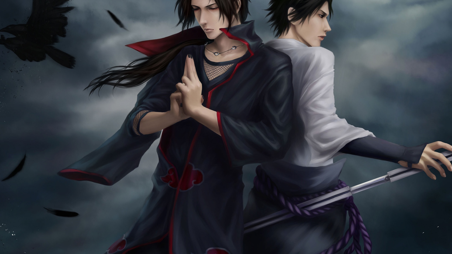 Zetsuai 89 Naruto Uchiha Itachi Sasuke Katana